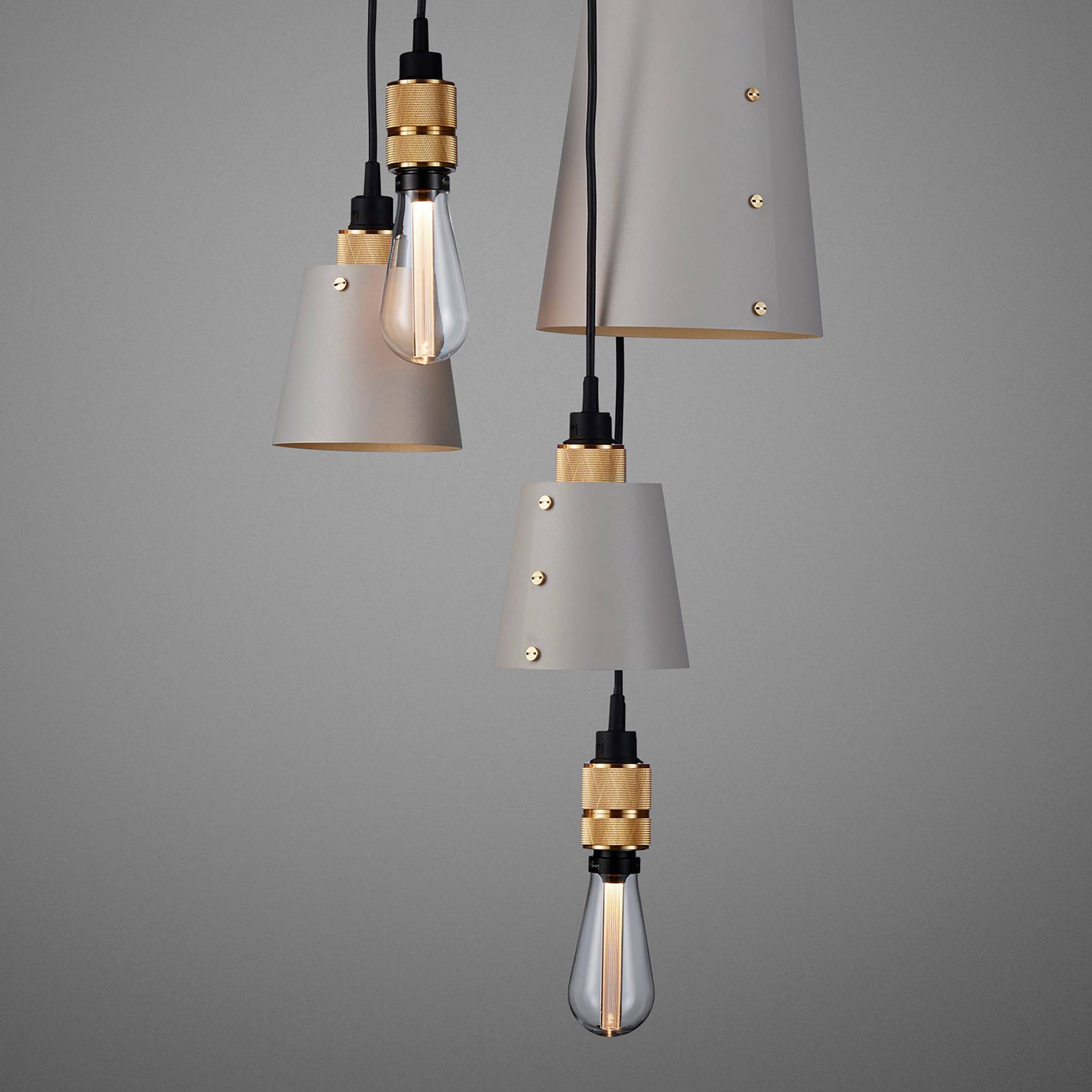 Buster + Punch Hooked 6.0 Mix Stone with Brass pendants, detail