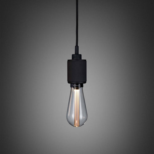 Buster + Punch Heavy Metal pendant, cross knurl, Black
