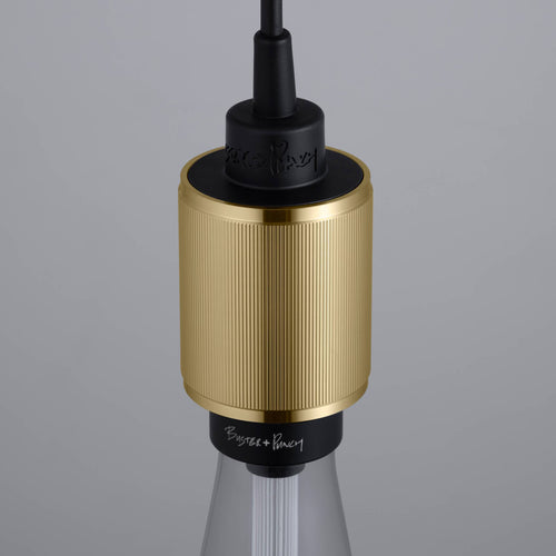 Buster + Punch Heavy Metal Linear pendant in Brass, detail