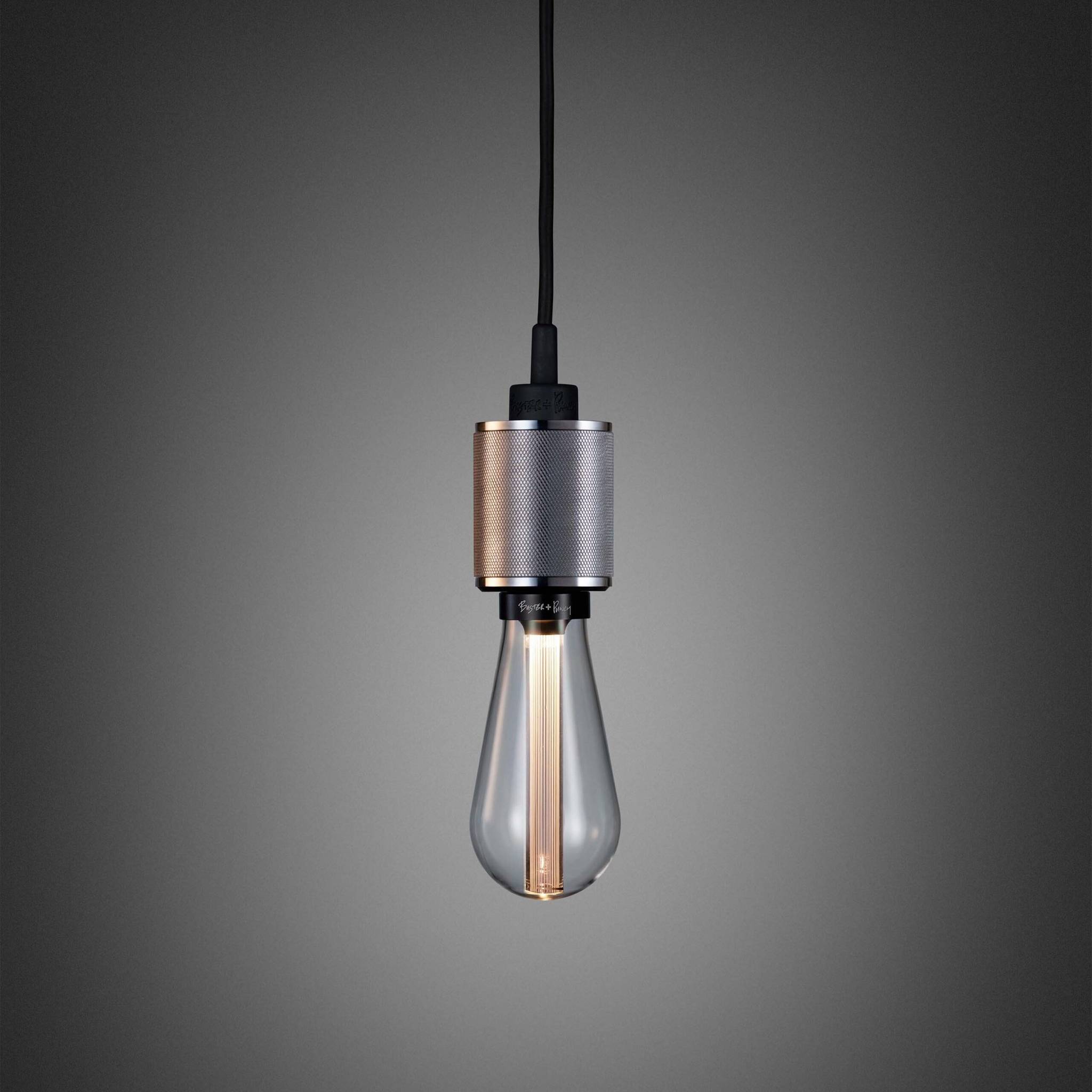 Buster + Punch Heavy Metal pendant, cross knurl, Steel