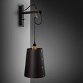 Buster + Punch Hooked Wall Light — Large, Graphite Shade