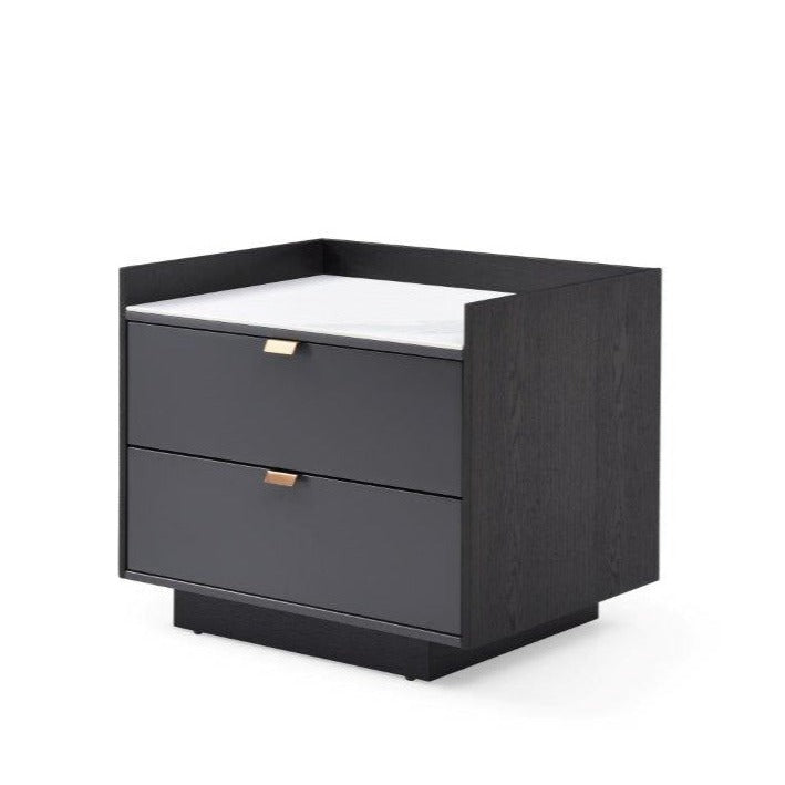 Tommy Franks Saviour marble bedside table, alternate view