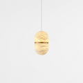 Araco Lumière Frozen Soven Alabaster Pendant Light