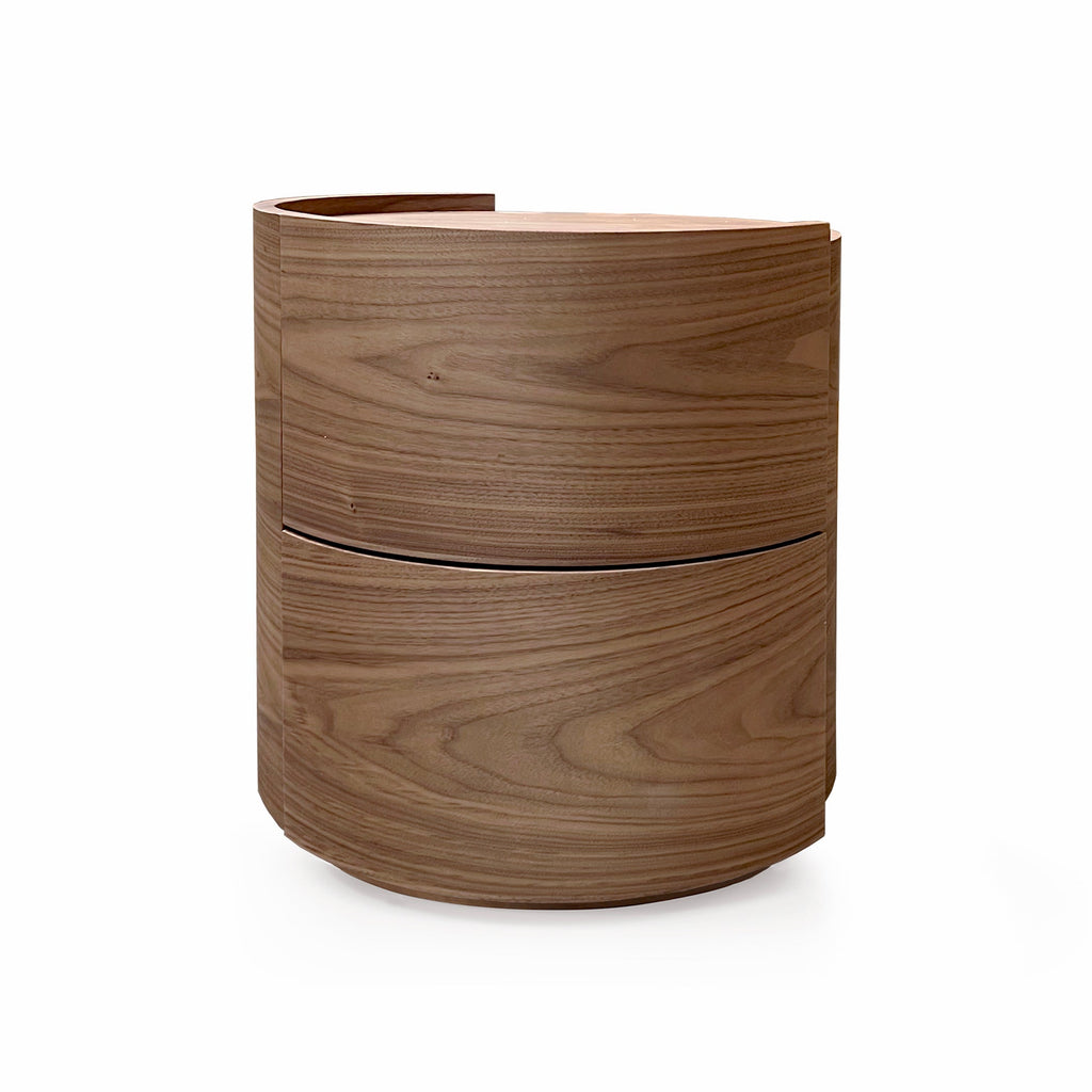 Dexter Bedside Table - Walnut - Pair