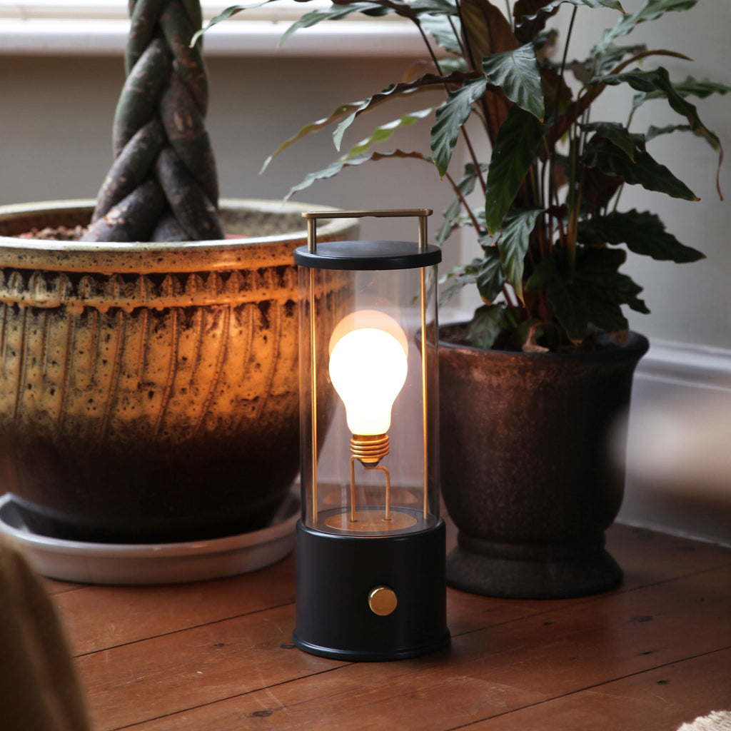 Tala The Muse 1.0 Portable Lamp in Hackles Black - Set of 2 in a styled interior setting (view 2)