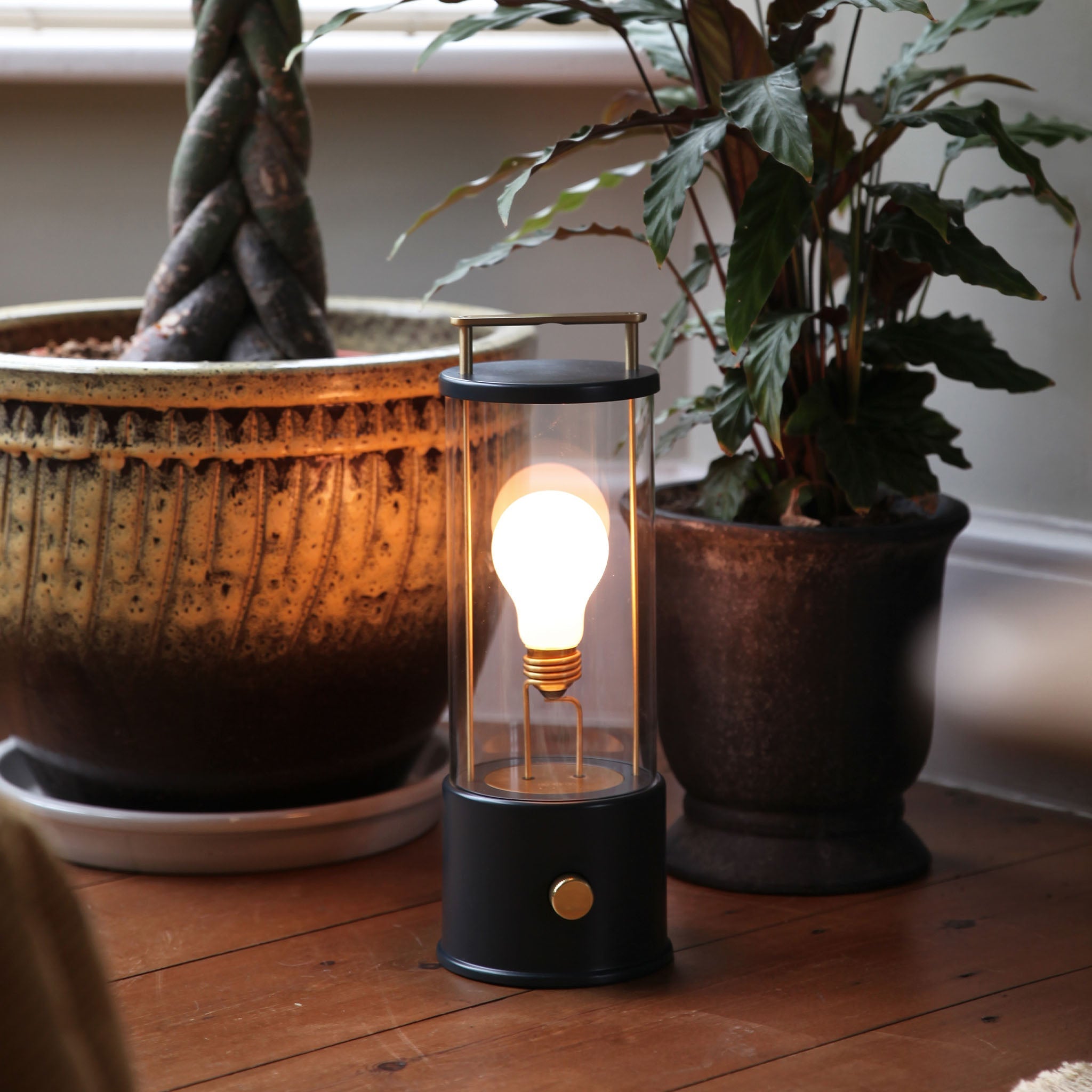 Tala The Muse 1.0 Portable Lamp in Hackles Black - Set of 2 in a styled interior setting (view 2)