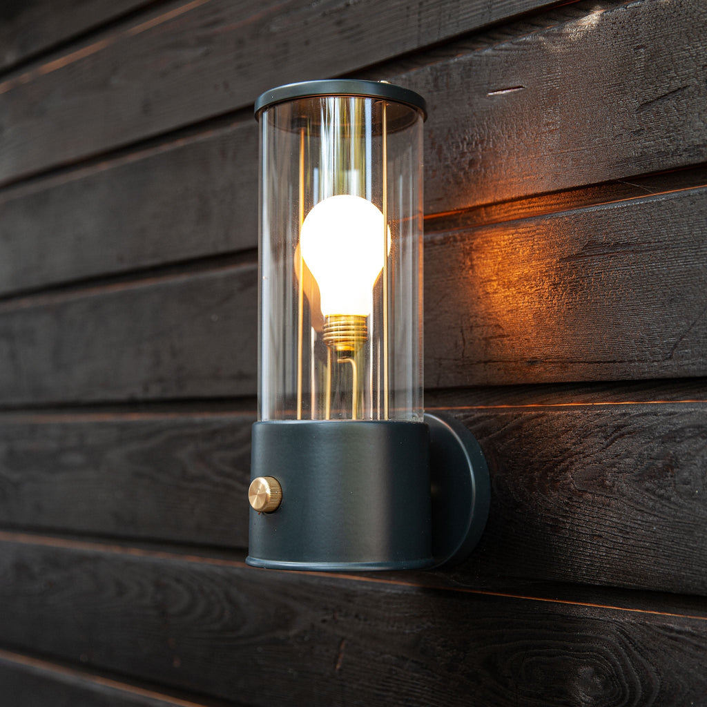 Tala The Muse Wall Light in Hackles Black in a styled interior setting