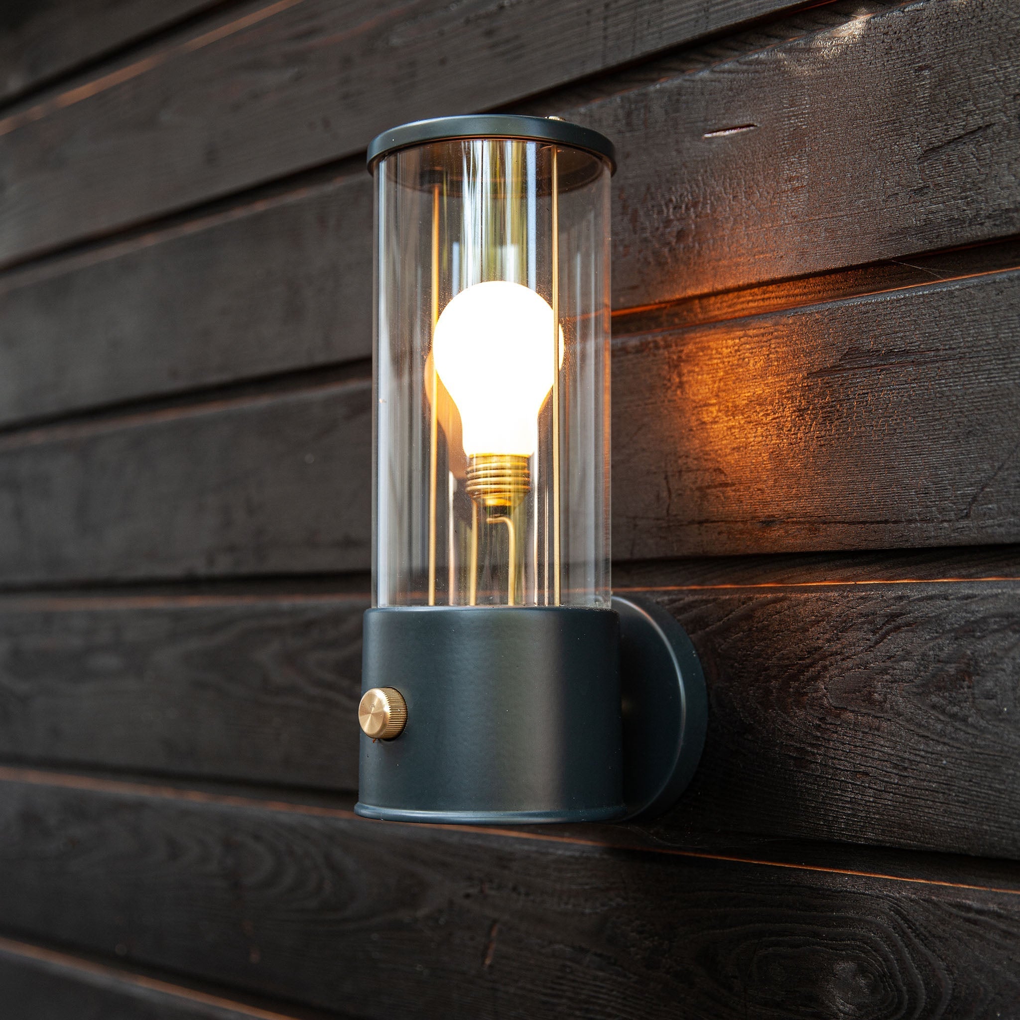 Tala The Muse Wall Light in Hackles Black in a styled interior setting