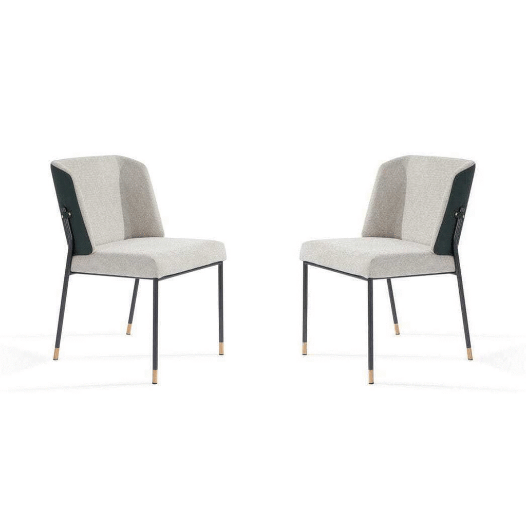 Tommy Franks Victor cream dining chairs, alternate view