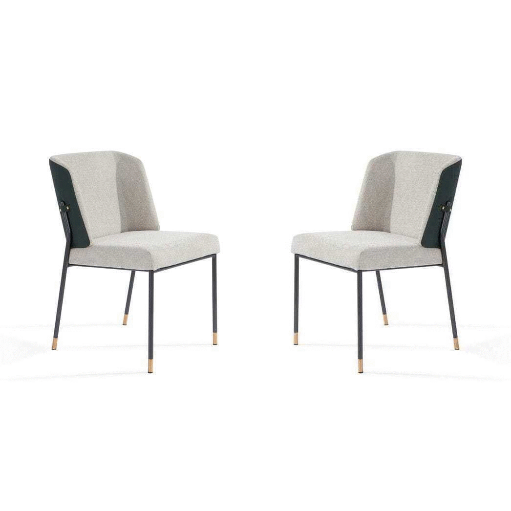 Tommy Franks Victor cream dining chairs, alternate view
