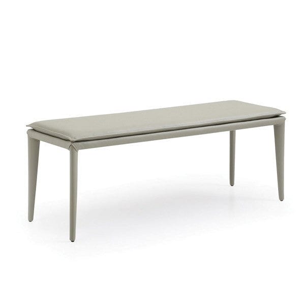Tommy Franks Perabo concrete grey bench, alternate view