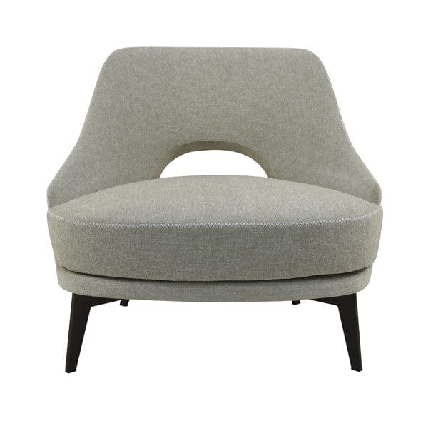 Tommy Franks Verna cream lounge chair, alternate view