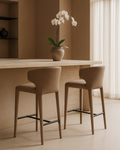 Vela Counter Stool - Vintage Eco Pelle Cognac