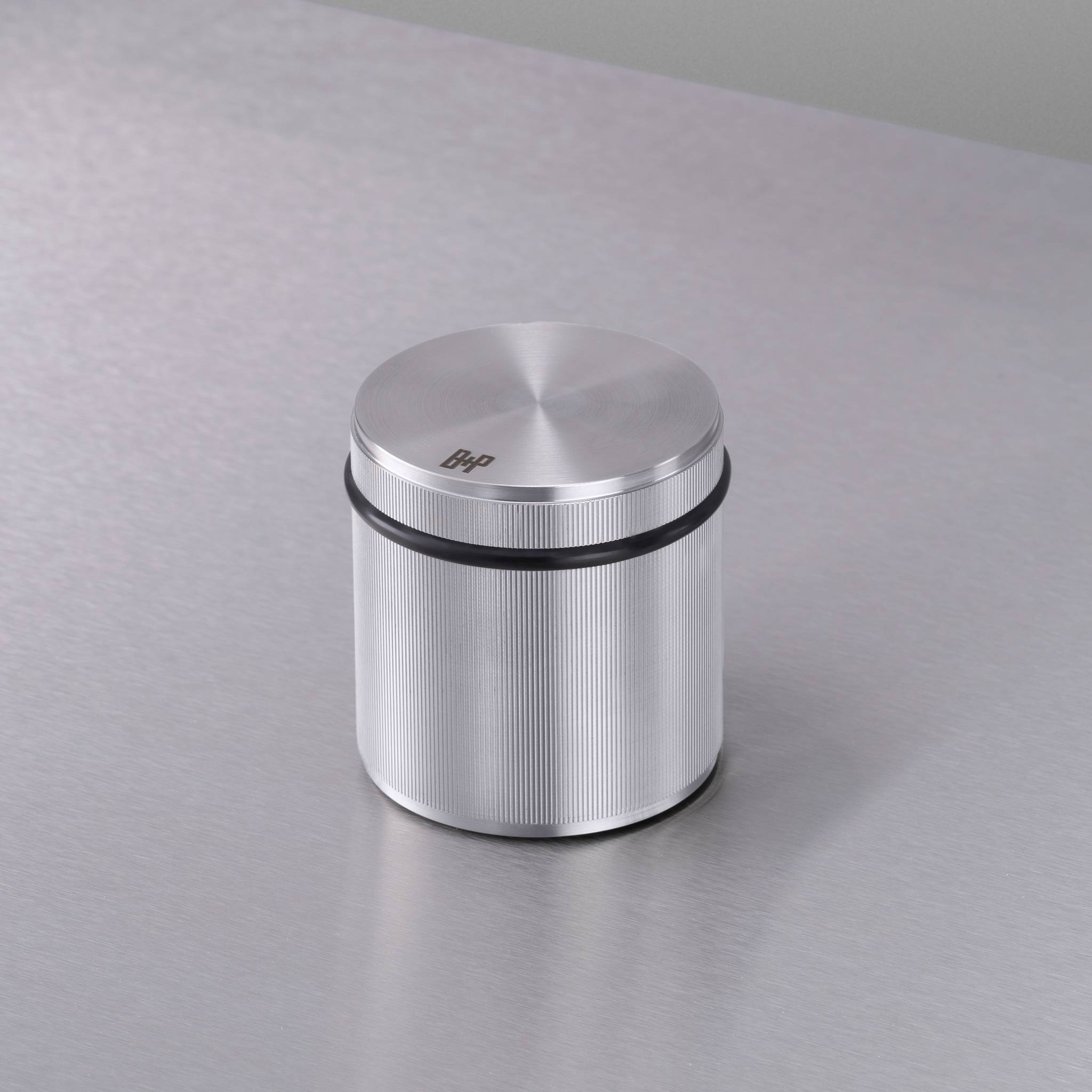 Buster + Punch Freestanding Door Stop Linear in Steel detail