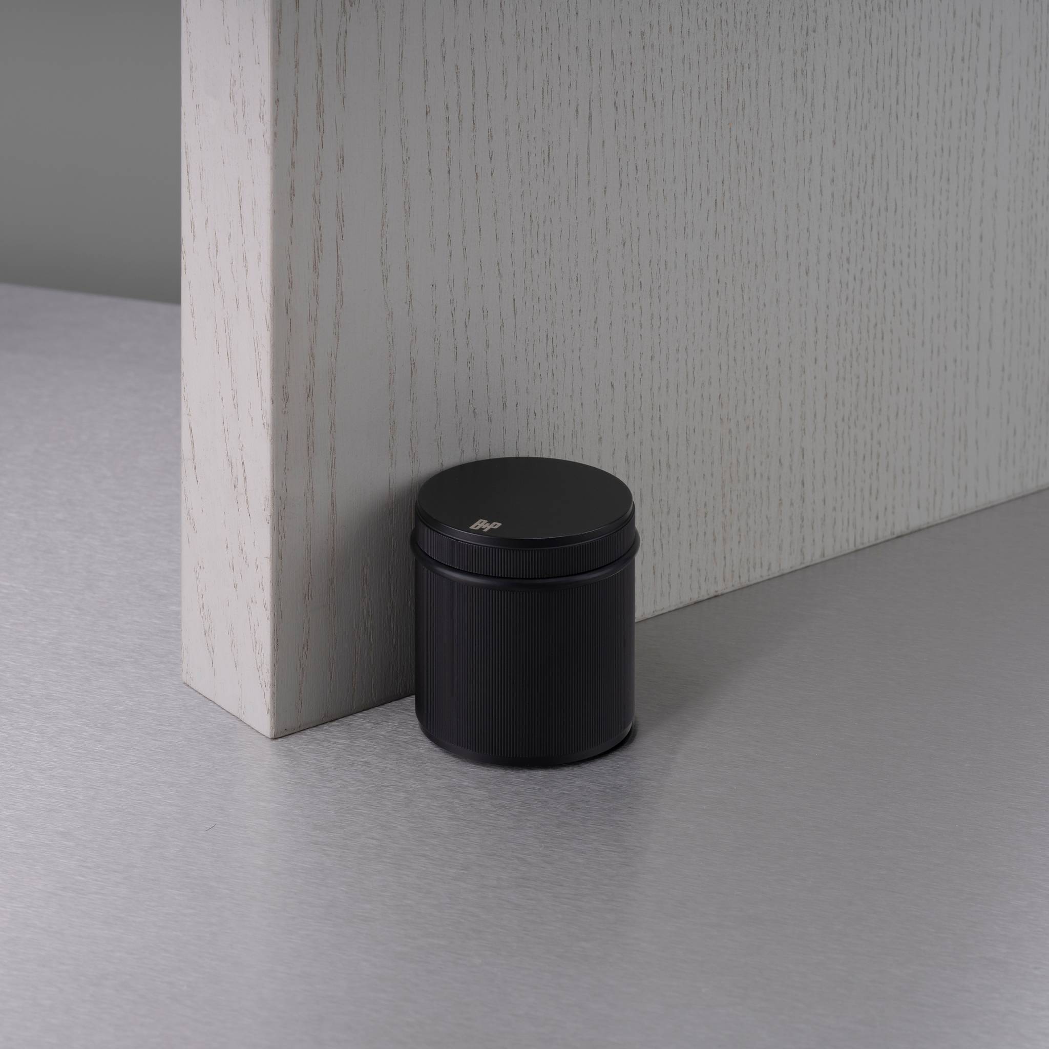 Buster + Punch Freestanding Door Stop Linear in Welders Black