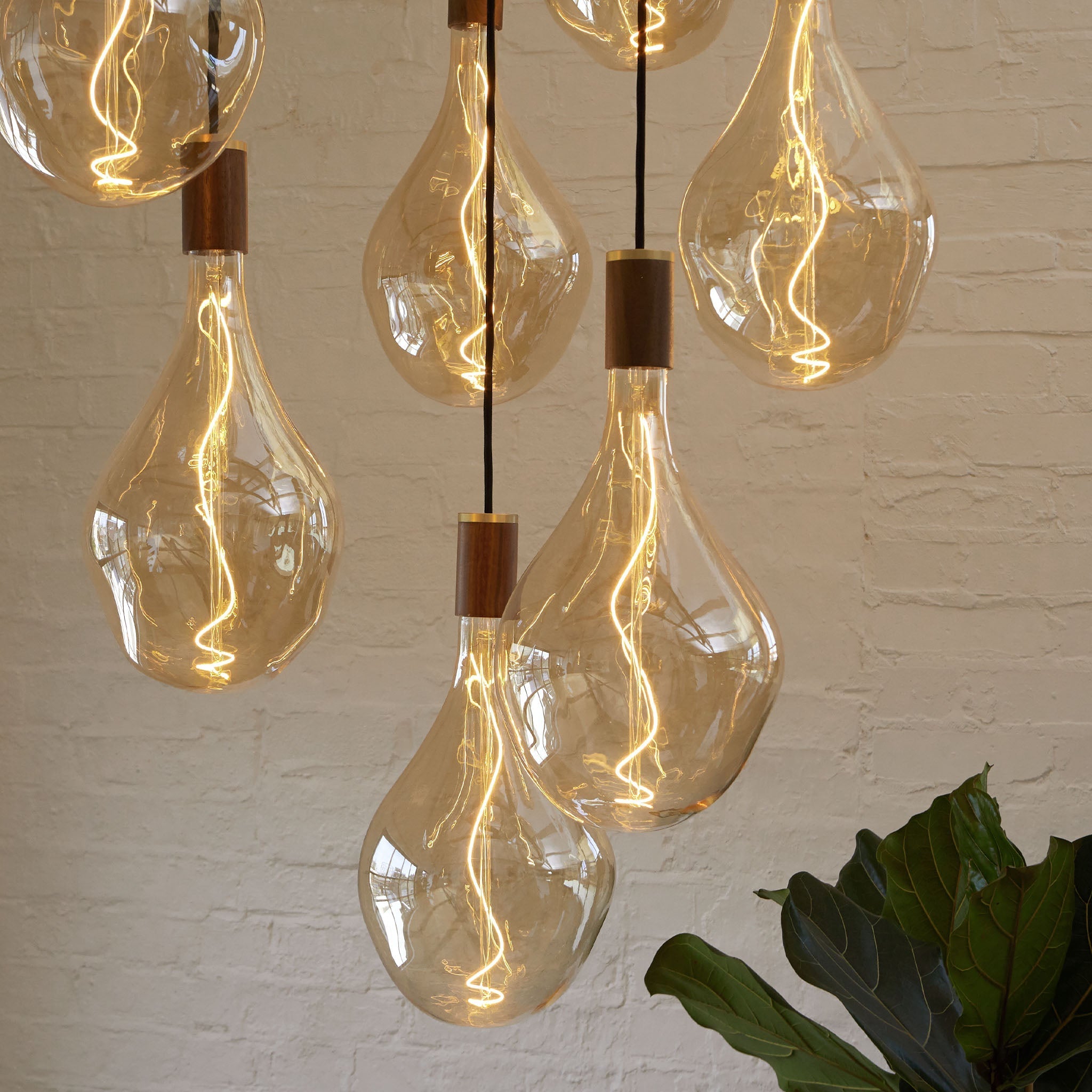 Tala Voronoi III E27 LED Bulb in a styled interior setting