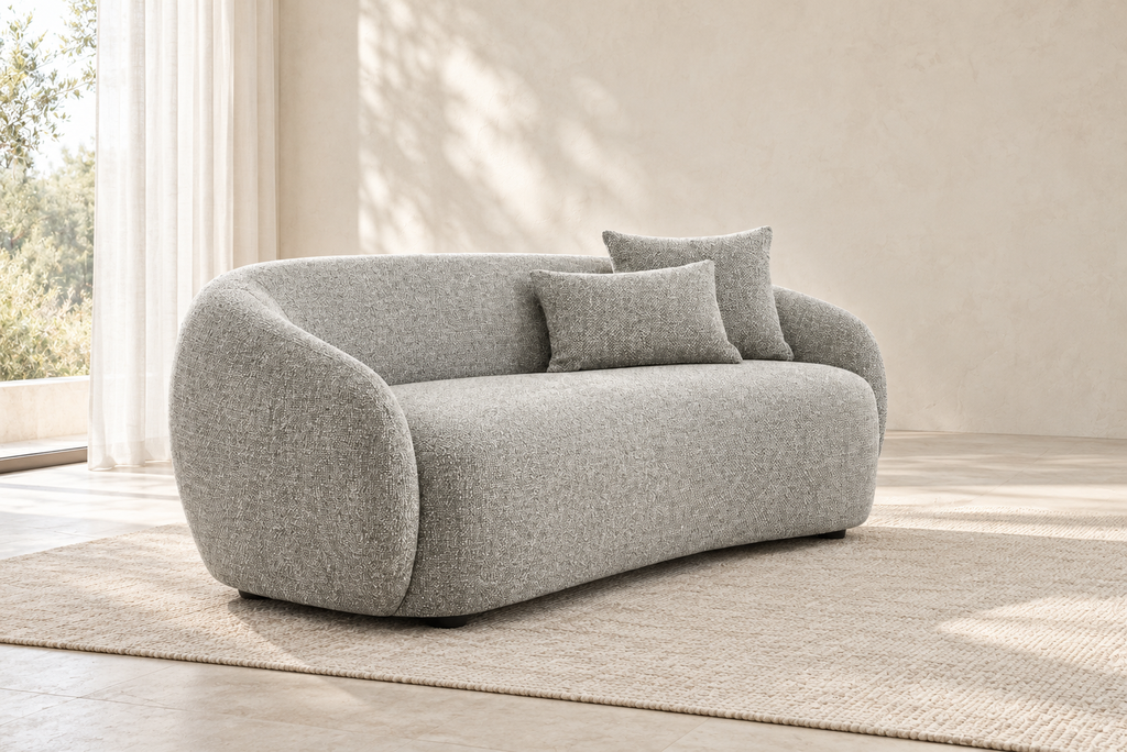Araco Atelier Willow 3 Seater Sofa Ashlar