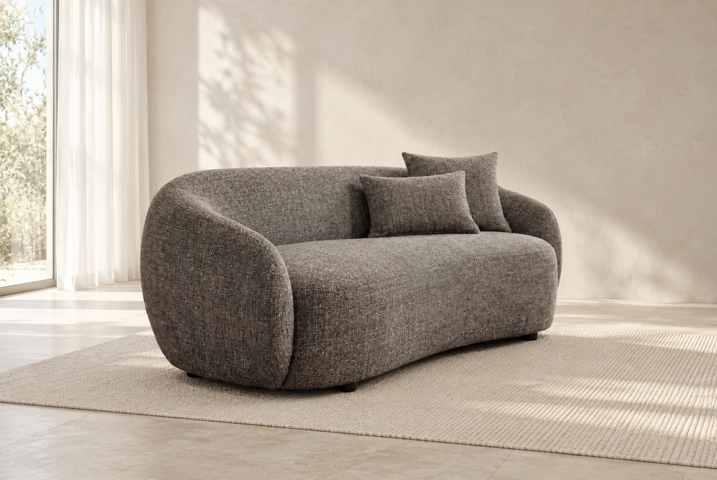 Araco Atelier Willow 3 Seater Sofa Pebbles