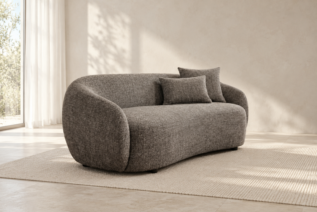 Araco Atelier Willow 3 Seater Sofa Pebbles